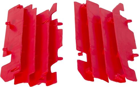 HECASA زوج الرادياتير كواغرات متوافقة مع 2000-2004 هوندا CR125 CR250 CRF450R CR250R CR125R استبدال رقم 8459900002 اليسار والأحمر البلاستيك in Kuwait