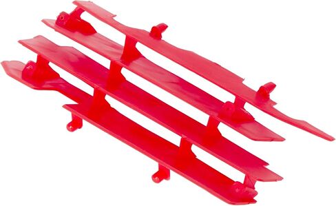 HECASA زوج الرادياتير كواغرات متوافقة مع 2000-2004 هوندا CR125 CR250 CRF450R CR250R CR125R استبدال رقم 8459900002 اليسار والأحمر البلاستيك in Kuwait