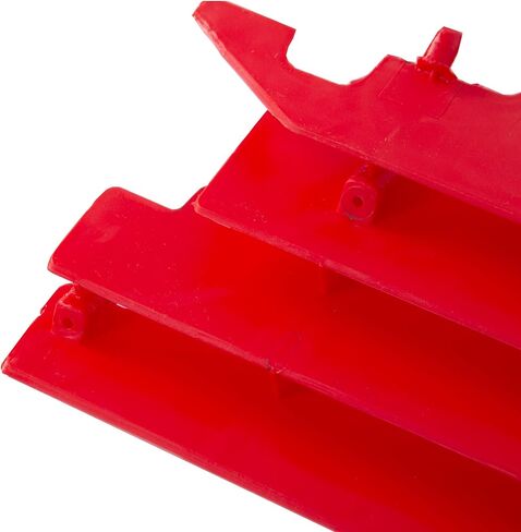 HECASA زوج الرادياتير كواغرات متوافقة مع 2000-2004 هوندا CR125 CR250 CRF450R CR250R CR125R استبدال رقم 8459900002 اليسار والأحمر البلاستيك in Kuwait