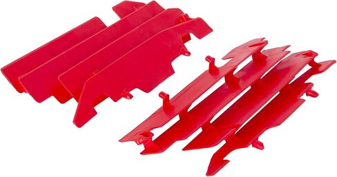 HECASA زوج الرادياتير كواغرات متوافقة مع 2000-2004 هوندا CR125 CR250 CRF450R CR250R CR125R استبدال رقم 8459900002 اليسار والأحمر البلاستيك in Kuwait