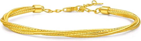 Sang Sang Sang 999 24K Solid Gold Round Bracelet Open Bangle للنساء 15 سم 95622 كيلو كل واحد تقريبًا. 12.72g الذهب in Saudi Arabia