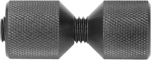 Flange Alignment Pin 2PCS Flange Alignment Pins Two Hole Thread 6061 Aluminum for 0.5 to 14in with Lightweight Ergonomic Design (Black) in Kuwait