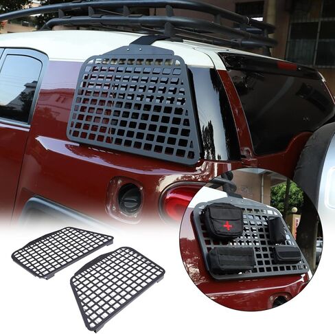 for Toyota FJ Cruiser 2007-2021 Trunk, Sundries Organizer Storage Compartment Storage Box (Outside Rear Side Window Storage Rack) in Saudi Arabia