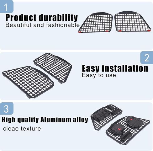 for Toyota FJ Cruiser 2007-2021 Trunk, Sundries Organizer Storage Compartment Storage Box (Outside Rear Side Window Storage Rack) in Saudi Arabia