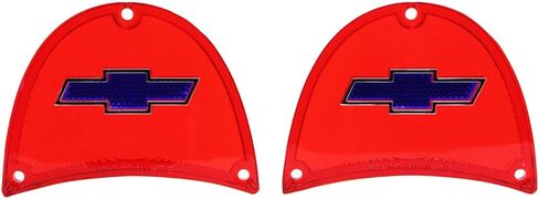 A1480B Full Size Bowtie Tail Light Lens (1957 Chevy Red) in Saudi Arabia