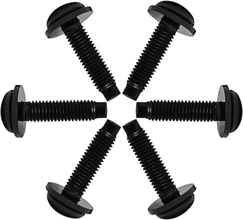 Set of 6 OEM-Style Extra Long M8 Torx Screws Bolts for 2007-2018 Jeep Wrangler JK for LED Light Brackets on Pillars, Windshield Frame, Hinges, Hard Full Doors, Hard Door Hinges, Half Doors in Saudi Arabia