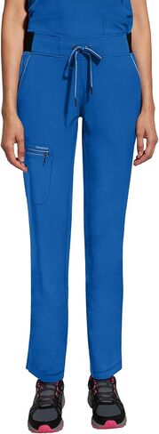 Healing Hands Women Scrub Pants with Rib Knit Waistband, Moisture Wicking, 360° Stretch and Recycled Fibers - 9152 in Saudi Arabia