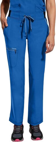 Healing Hands Women Scrub Pants with Rib Knit Waistband, Moisture Wicking, 360° Stretch and Recycled Fibers - 9152 in Saudi Arabia