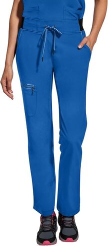 Healing Hands Women Scrub Pants with Rib Knit Waistband, Moisture Wicking, 360° Stretch and Recycled Fibers - 9152 in Saudi Arabia