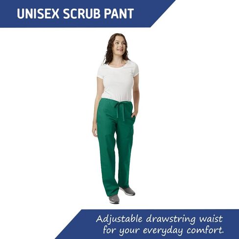 Ultrasoft Classic Scrub Pants Cargo Pants Unisex Drawstring Soft Fabric Medical Professionals- Pack of 2 in Saudi Arabia