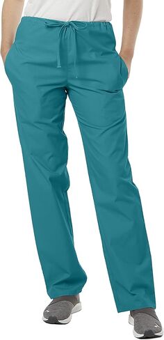 Ultrasoft Classic Scrub Pants Cargo Pants Unisex Drawstring Soft Fabric Medical Professionals- Pack of 2 in Saudi Arabia