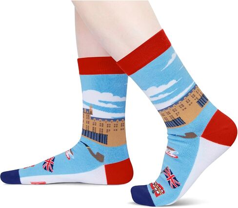 HAPPYPOP Funny Italy Gifts Italian Gifts Travel Traveler Gifts for Men Women, Travel Italian Italy Socks in Saudi Arabia