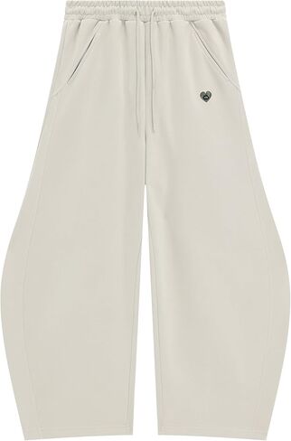 Aelfric Eden Super Baggy Barrel Sweatpants Casual Wide Leg Pants Elastic Waist Lantern Trouser Unisex in Saudi Arabia