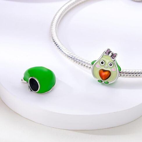 Hapour 925 Sterling Silver Charms for Bracelets Necklace European Jewelry Pendant Beads Charm for Women Mom in Kuwait