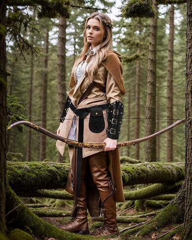 3pcs إكسسوارات عصر النهضة - حزام عصر النهضة الفايكينغ ، وحقائب من القرون الوسطى والجلود لجميع القديسين in Kuwait