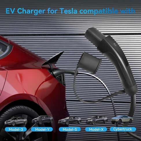 Khons Level 1 EV Charger 16amp 120V Charger Electric Charger مع محطة شحن داخلية/خارجية من كابلات 16 قدم in Kuwait