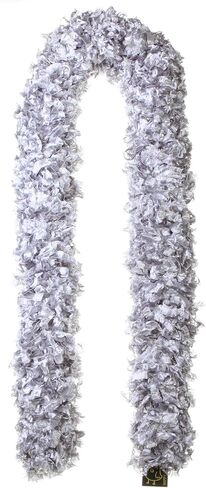 FEATHERLESS Original Faux Feather Boa (Made of Yarn), U.S. Patent # D814,740. Cut to Length. Made in America in Saudi Arabia