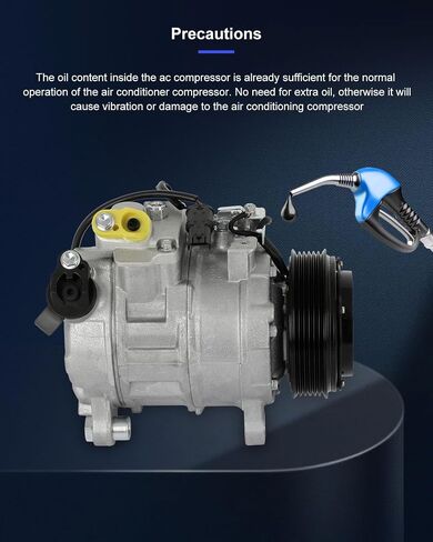 ECCPP A/C Compressor with Clutch 2012-2015 Fit for BMW X1 2.0L 2012-2016 Fit for BMW Z4 2.0L AC Compressor in Saudi Arabia