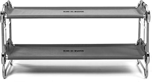 قرص O-Bed Kid-O-Bunk مع منظمين جانبيين، أسود in Kuwait