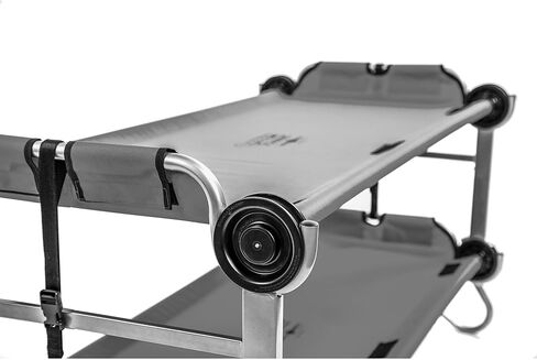 قرص O-Bed Kid-O-Bunk مع منظمين جانبيين، أسود in Kuwait