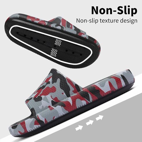 Boys and Girls Cloud Wide Slides for Kids – Non-Slip Summer Slippers Lightweight Beach, Pool, and Indoor Shower Sandals in Kuwait