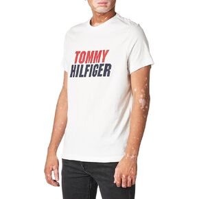 Tommy Hilfiger Men's Short Sleeve Crew Neck Graphic T-Shirt in Saudi Arabia
