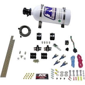Nitrous Express-4 Cyl Gasoline efi Nitrous Kit (50-250HP) w/5 lb bottion (80004EFI-05) in Kuwait