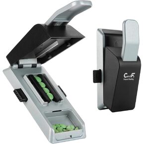 جهاز قطع حبوب منع الحمل التركز على السيارات ، خائن حبوب منع الحمل مصنوع من سبيكة الألومنيوم الطيران مع 402 شفرة غير قابلة للصدأ ، تصميم مضاد للقطع ، التحكم في العملية المريحة ، المصممة في الولايات المتحدة الأمريكية (أبيض) in Kuwait