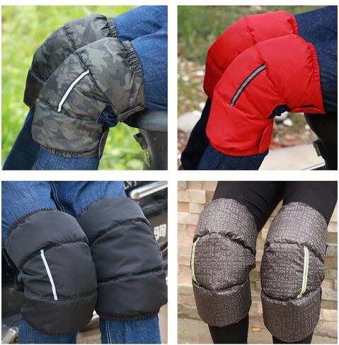 Motorcycle warm knee pad, Thermal Winter Knee Warmer, Snow Knee Windproof Leg Warmer Knee Guard Outdoor Thermal Legging Windproof Cozy ​Leg Knee Covers for Unisex Winter Motorcycle Bike Skiing Hi in Saudi Arabia