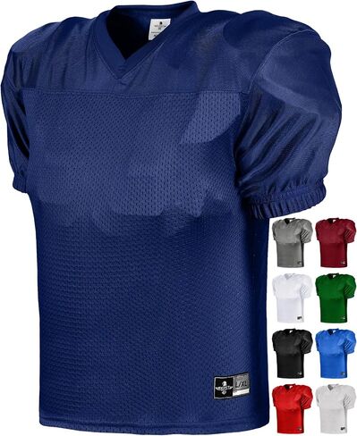Exxact Sports Boys Football Practice Jersey - Pro-Style, Lightweight & Breathable Mesh Youth Football Jersey for Kids in Saudi Arabia