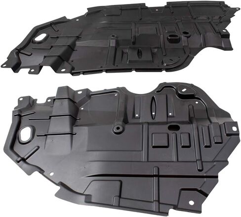Brock Replacement Pair Set Front Engine Under Cover Lower Left Splash Shield Guards Compatible with 2012-2014 Camry 5144206140 5144106150 TO1228178 TO1228177 in Saudi Arabia