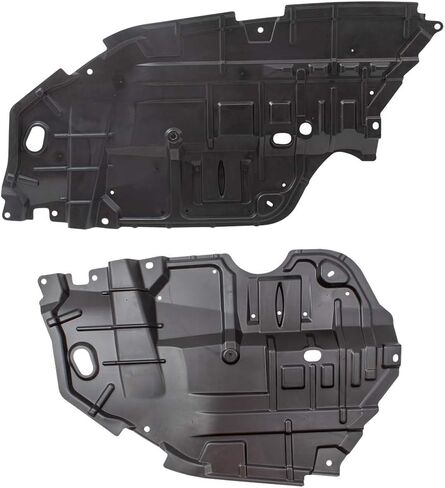 Brock Replacement Pair Set Front Engine Under Cover Lower Left Splash Shield Guards Compatible with 2012-2014 Camry 5144206140 5144106150 TO1228178 TO1228177 in Saudi Arabia