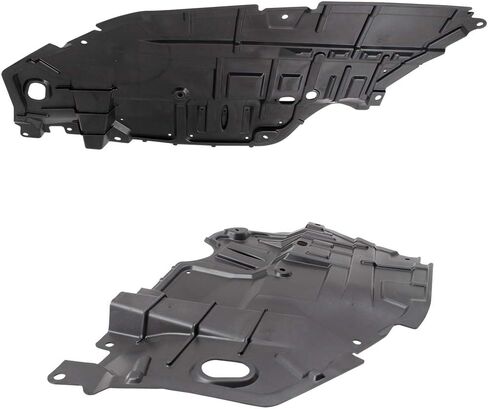 Brock Replacement Pair Set Front Engine Under Cover Lower Left Splash Shield Guards Compatible with 2012-2014 Camry 5144206140 5144106150 TO1228178 TO1228177 in Saudi Arabia
