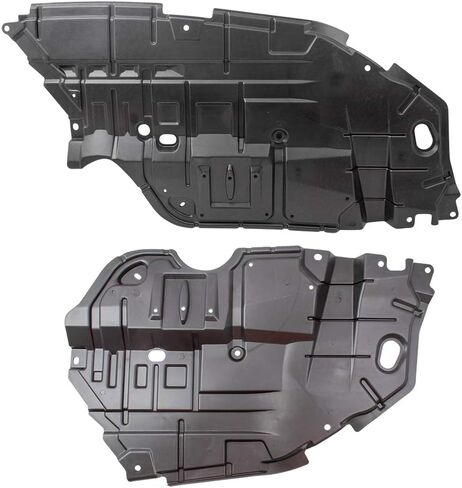 Brock Replacement Pair Set Front Engine Under Cover Lower Left Splash Shield Guards Compatible with 2012-2014 Camry 5144206140 5144106150 TO1228178 TO1228177 in Saudi Arabia