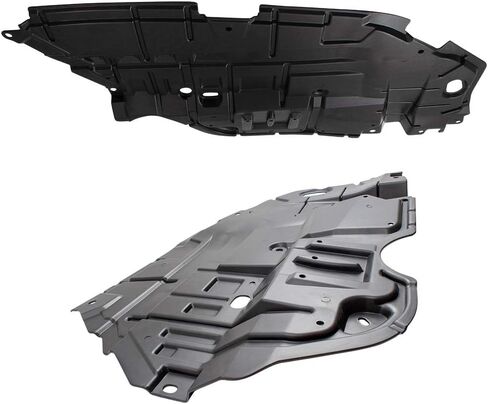 Brock Replacement Pair Set Front Engine Under Cover Lower Left Splash Shield Guards Compatible with 2012-2014 Camry 5144206140 5144106150 TO1228178 TO1228177 in Saudi Arabia