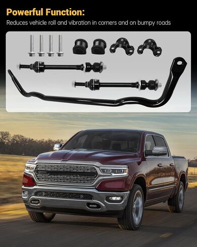 ترقية 55398938AC قضيب موازن التعليق الأمامي متوافق مع Ram 1500 2012-2018 لدودج رام 1500 2009-2011 لرام 1500 كلاسيك 2019-2022 in Kuwait