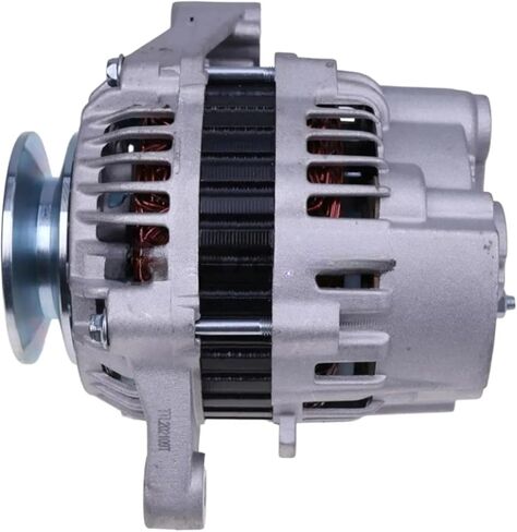 12 فولت 60A المولد الثقيل المولد المتوافق مع جرار Kubota M7040/M9000/M9540-استبدال مباشر 3A651-74010 و 3C581-74011 ، بديل أوتوموتيف البكرة 4-RIB in Kuwait