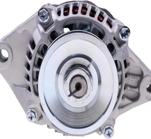 12 فولت 60A المولد الثقيل المولد المتوافق مع جرار Kubota M7040/M9000/M9540-استبدال مباشر 3A651-74010 و 3C581-74011 ، بديل أوتوموتيف البكرة 4-RIB in Kuwait
