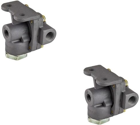 Mytee Products 2 Pack Qr-1C Valve Quick Release Air Brake Valve Replaces 800348, Bendix 800348BXW, 801372, Freightliner BW 800348, BW800348 in Saudi Arabia