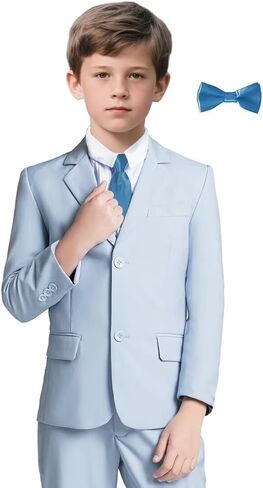 بدلة للأولاد للأطفال مكونة من 6 قطع ملابس رسمية للأولاد المراهقين لحفلات التخرج من الزفاف in Kuwait