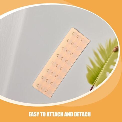 BESPORTBLE WOLING'S BRA Extensions 8 HOOK 3 صفوف ، تمديد حزام خلفي مرن (أسود ، بيج) in Saudi Arabia