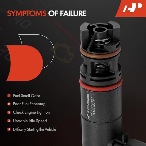 A-Premium Vapor Canister Vent Vent Valve متوافق مع شيفروليه الإعتدال ، ماليبو ، كروز ، كامارو ، سونيك ، تراكس ، سبارك و GMC Terrain و Buick Encore ، Lacrosse ، Regal & Cadillac SRX ، CTS & SAAB 9-5 in Saudi Arabia