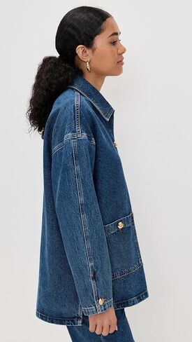 Anine Bing Luca Luca Clean Clean Denim Jacket in Saudi Arabia