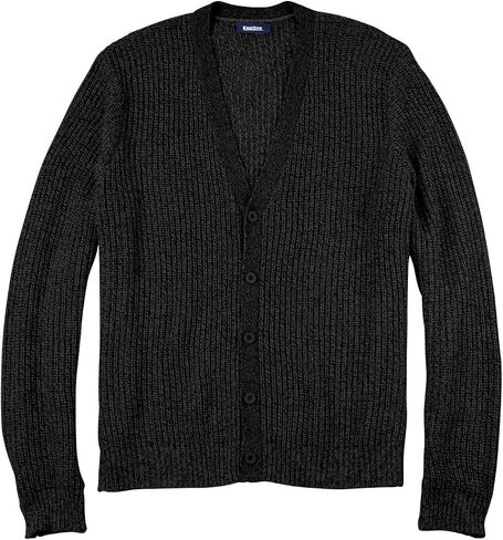 KingSize Men's Big & Tall Shaker Knit V-Neck Cardigan Sweater in Saudi Arabia