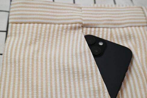رجال الصيف seersucker slim fit pants رجال القطن محكمة المصاصة بدلة سراويل منفصلة السراويل in Kuwait