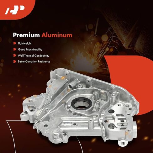 مضخة زيت المحرك A-Premium لـ 3.0L 3.2L 3.5L - متوافقة مع Honda Accord 1998-2002، Pilot 2003-2004، Odyssey 1999-2001 & Acura MDX 2001-2002، TL 1999-2003، CL 1997-1999 2001-2003 & زحل فيو in Saudi Arabia