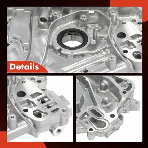مضخة زيت المحرك A-Premium لـ 3.0L 3.2L 3.5L - متوافقة مع Honda Accord 1998-2002، Pilot 2003-2004، Odyssey 1999-2001 & Acura MDX 2001-2002، TL 1999-2003، CL 1997-1999 2001-2003 & زحل فيو in Saudi Arabia
