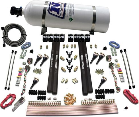 Nitrous Express 90096-15 150-750 HP 6-Cylinder SX2 Direct Port System with 15 lbs. Bottle in Saudi Arabia