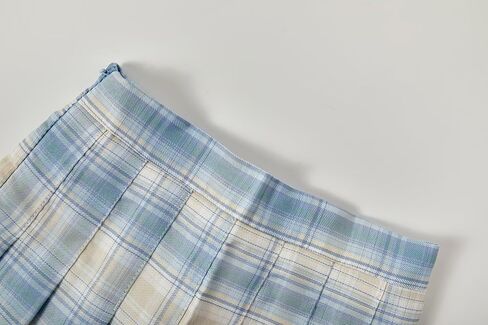 Skirts for Girls Pleated Skirt A-line Tennis Outfits High Waisted School Uniform Skirts with Shorts in Saudi Arabia