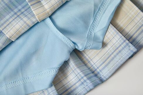 Skirts for Girls Pleated Skirt A-line Tennis Outfits High Waisted School Uniform Skirts with Shorts in Saudi Arabia